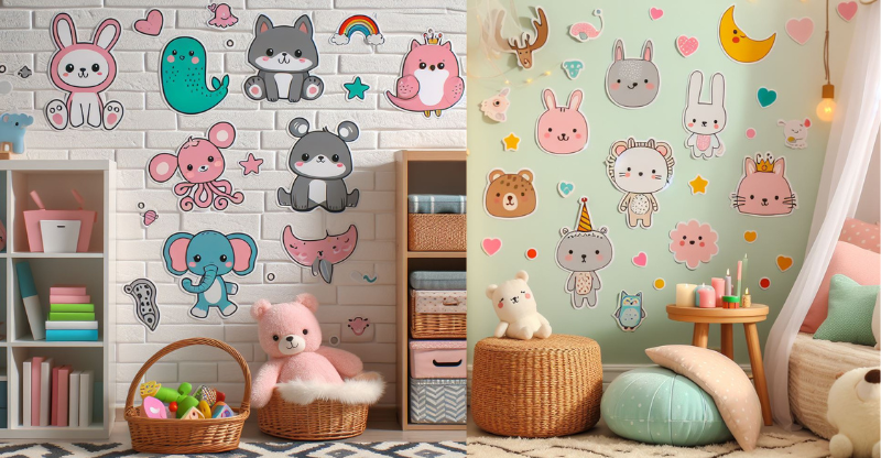 Whimsical Wonders: Embrace Joy With Cute Cartoon Stickers for Every Mood