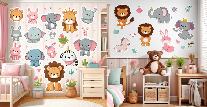 Cuteness Overload: Adorable Animal Stickers to Brighten Your Day