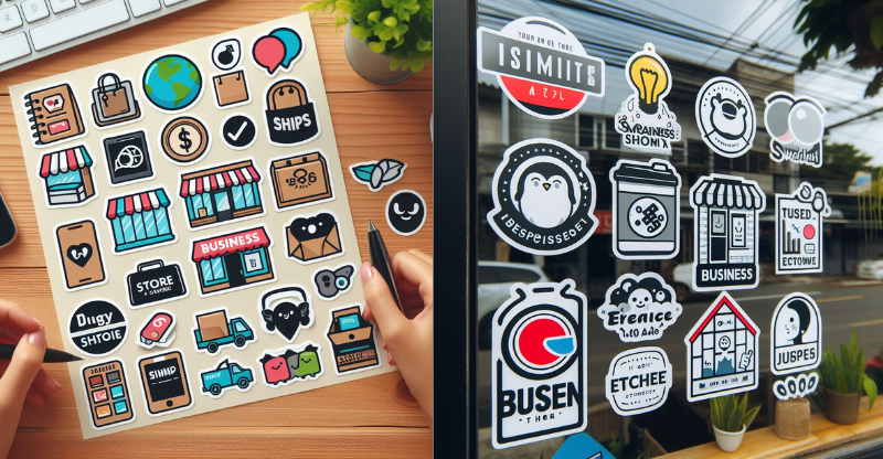 Brand Your Success: Elevate Your Business With Custom Logo Stickers