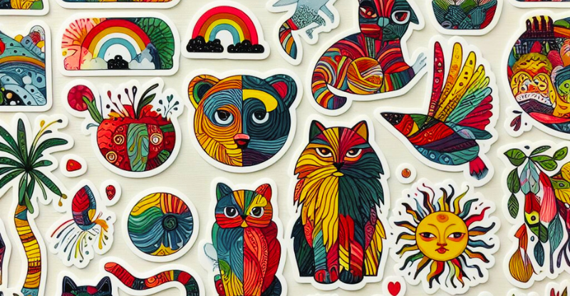 These die-cut stickers are a fun and colorful way to express your personality. Perfect for personalizing your laptop, water bottle, or notebook, they feature a variety of unique designs. Made with high-quality adhesive, they stick to surfaces easily and stay put.